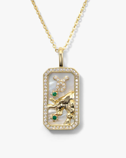 Taurus: Verdant Haven Amulet